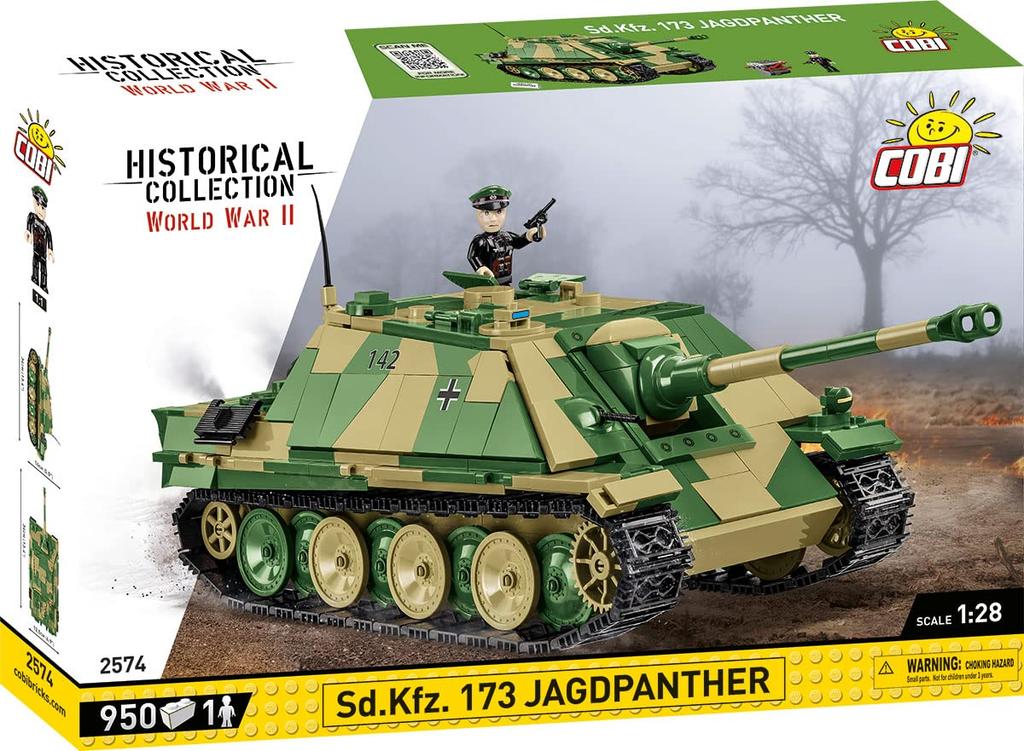 Историческая коллекция COBI Танк Sd.Kfz.173 JAGDPANTHER времен Второй мировой войны