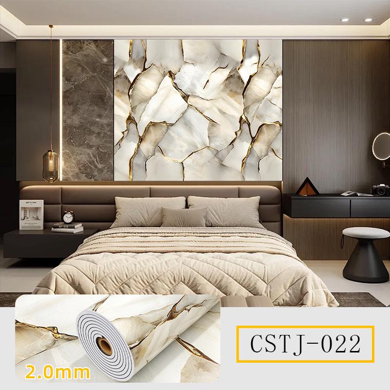 Самоклеящаяся водостойкая мраморная плитка Наклейка на стену для ТВ-фона и декора