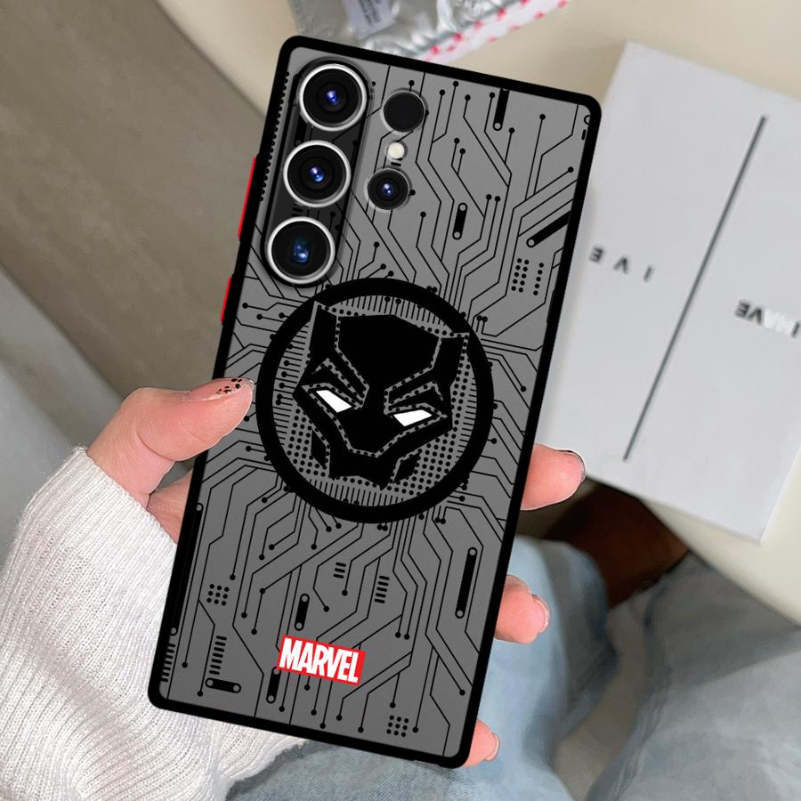 Чехол с логотипом героя Marvel для Samsung Galaxy S26 S22 Note 20 10+ S21 S20 S23 FE S25 Ultra S24 Plus Funda Чехол для телефона
