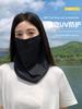 Sun Protection Mask, Ice Silk Scarf, Versatile Neck Gaiter, Summer Neck Protector, Outdoor Cycling Motorcycle Face Scarf for Men and Women