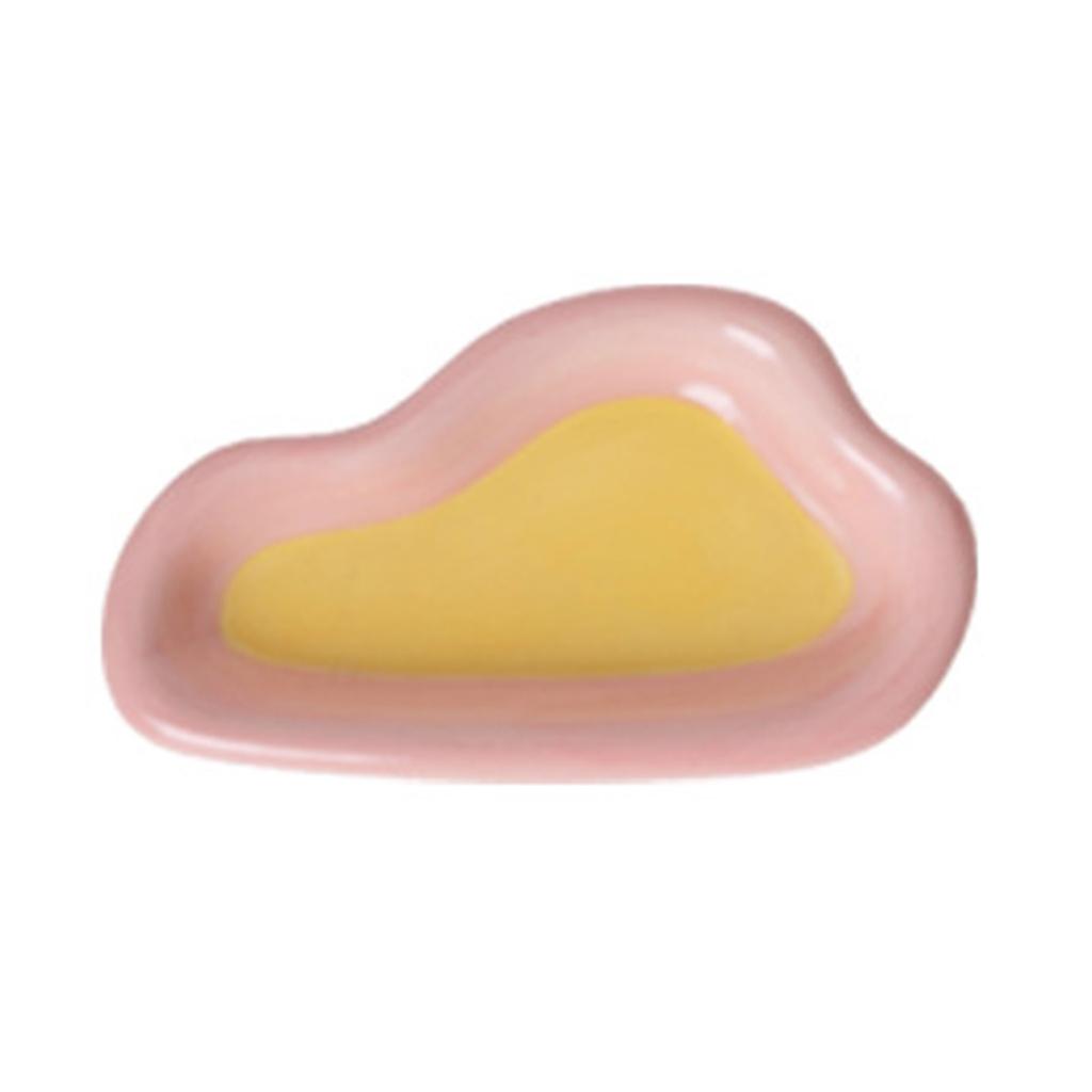 Anti-slip Base Pet Cats Cat Bowls Multiple Shape Ceramic Eating Water Plate for Feeding Puppies Indoor Food Dish