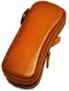 atelierCODEL Glasses Case Sunglasses Case Presence of the Finest Leather Leather Made In Japan (Brown)