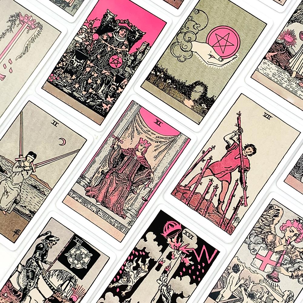 Игра в карты Таро Семейное собрание Карточная игра Гадальная колода Английские версии Издание Оракул Настольная игра