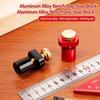 19/20mm Size Triangular Ruler Stop Aluminum Alloy Woodworking Limit Block  For Limit Blocks