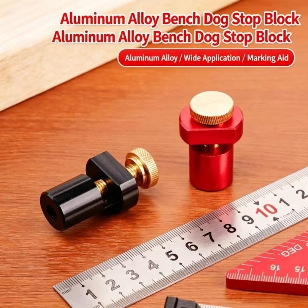19/20mm Size Triangular Ruler Stop Aluminum Alloy Woodworking Limit Block For Limit Blocks