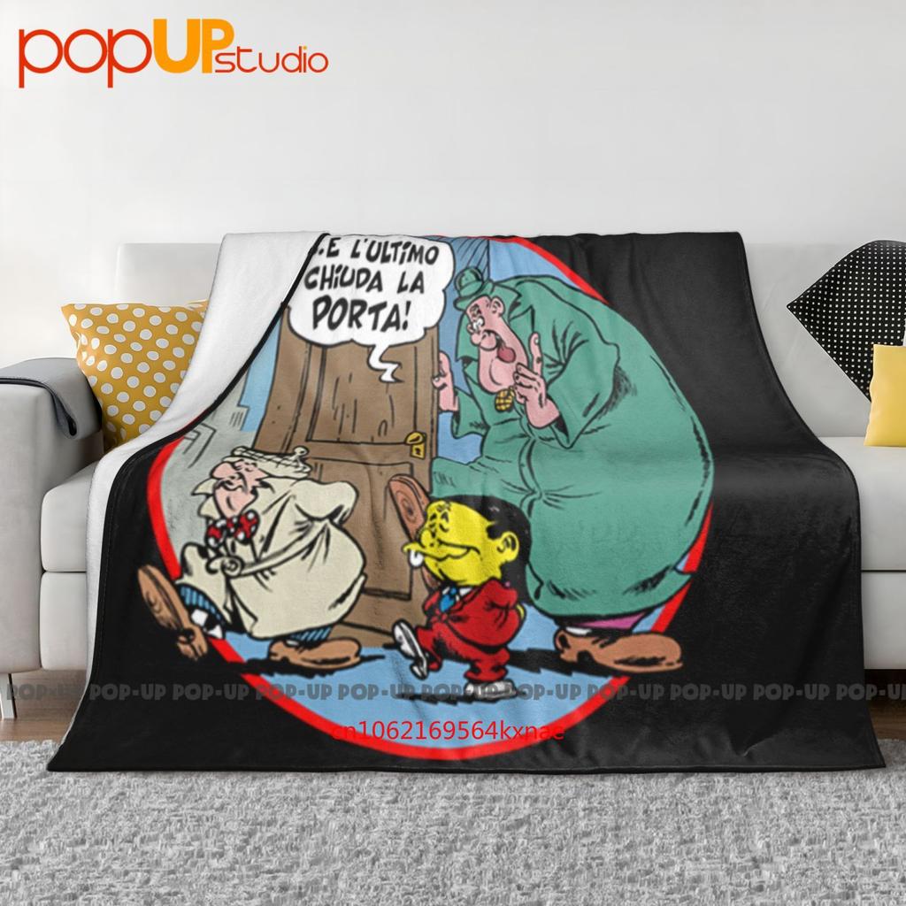 Tributo Supergulp Trasmissione Cult Cartoni Fumetti Anni Ultra-Soft Blanket Quilt Winter Sofa Cover Bed Covers