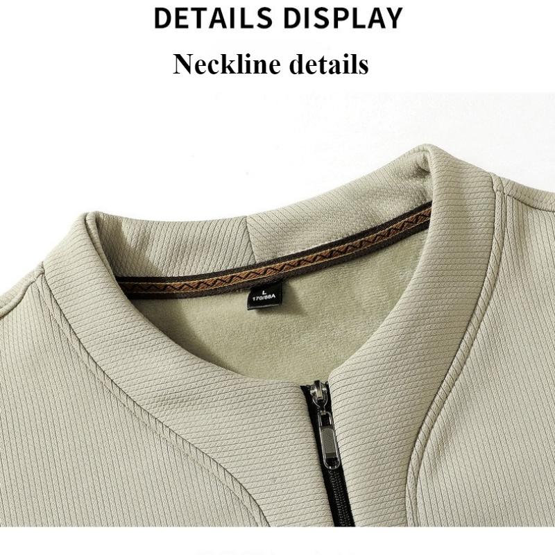 Мужской утепленный теплый модный универсальный свитер большого размера, тяжелый, из мягкой ткани, с круглым вырезом, свободный, повседневный, спортивный, с длинным рукавом