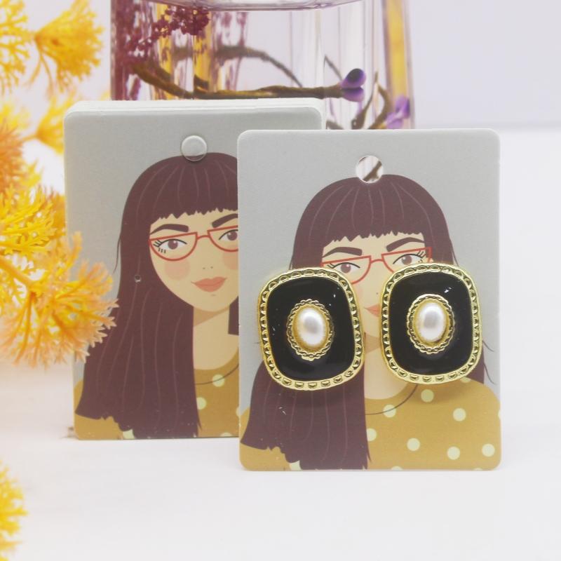 50 шт 5x6,5 см серьги карты картон ювелирные изделия новейшее поступление популярный дисплей картон горячая распродажа модный дизайн нежные карты