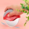 Stainless Steel Pizza Cutter Round Rotating Pizza Cutting Slicer Creative Pizza Slicer  for Home