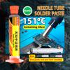 151 Solder Paste Lead-free Medium Temperature Solder Paste Electronic Component Chip BGA Packaging SMT Repair Patch Needle Tube