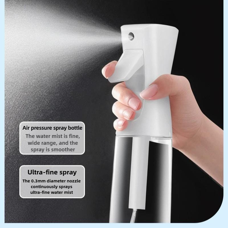 200 мл Непрерывный Спрей-Мист для Волос и Растений, Дорожная Многоразовая Бутылка-Мист для Укладки Вьющихся Волос, Растений, Парикмахера