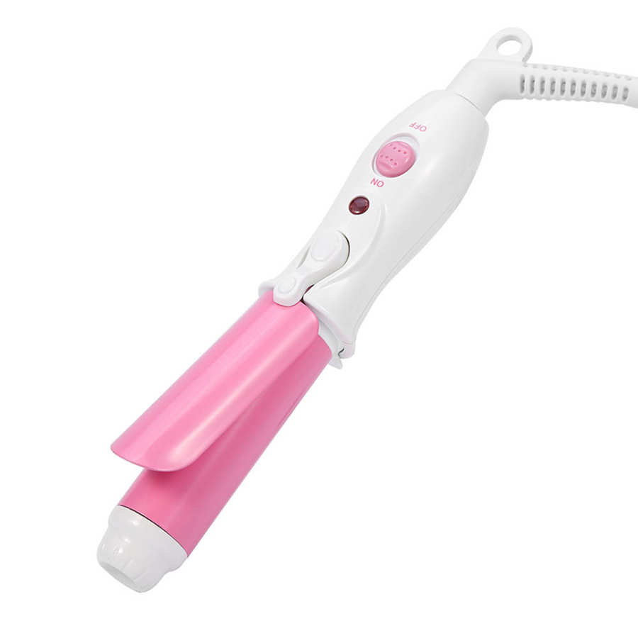 Мини портативный электрический щипцы для завивки волос персональный инструмент для укладки волос термостатический волнистый керамический щипцы для завивки с европейской вилкой новый