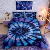 Butterfly Dream Catcher Comforter Set for Kids Teens Girls, Mandala Feather Bedding Down Comforter Twin Size, Bohemian Duvet Insert, Galaxy