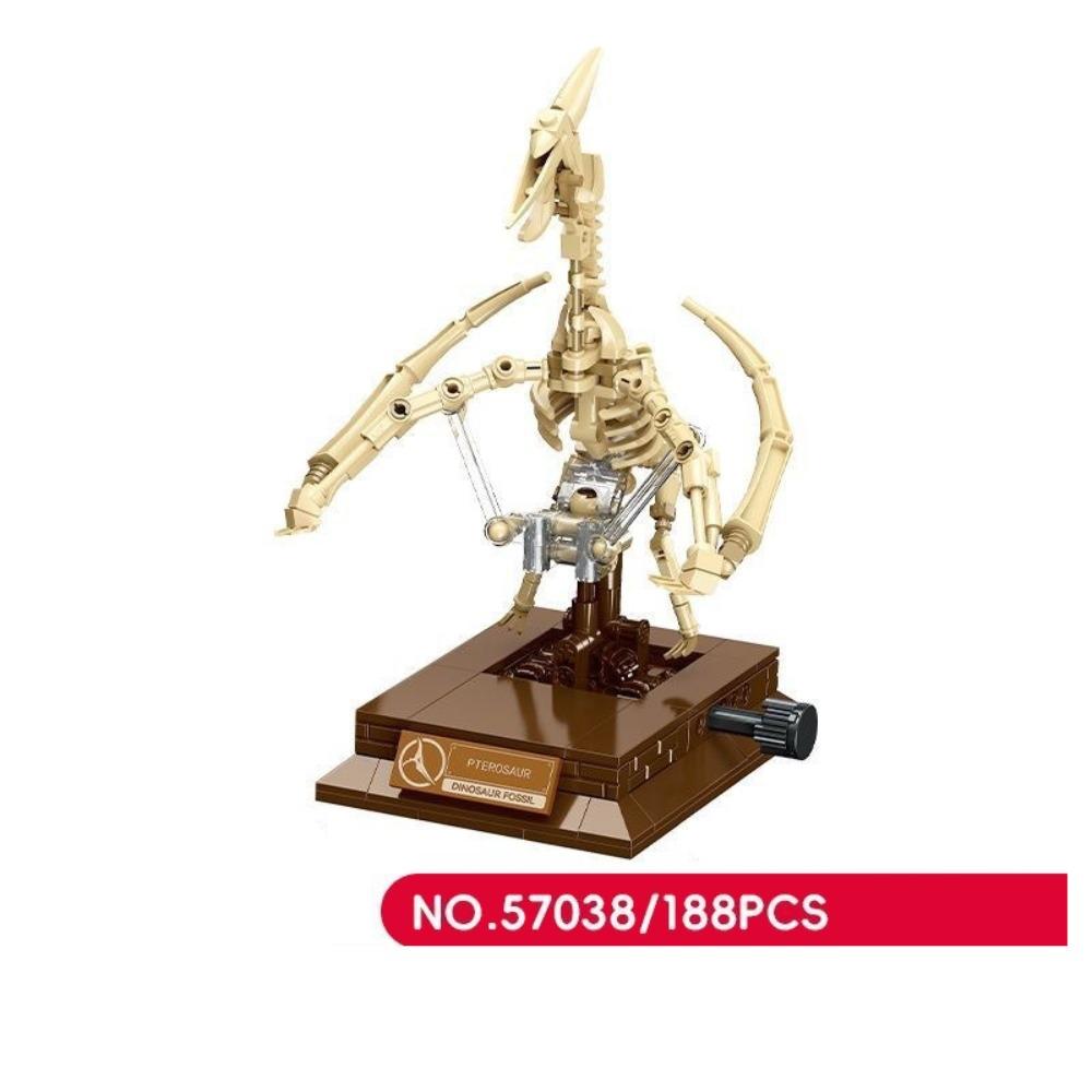 Строительный набор Skeleton Building Тираннозавр Рекс Образовательная игрушка Набор строительных блоков Ископаемое для демонстрации
