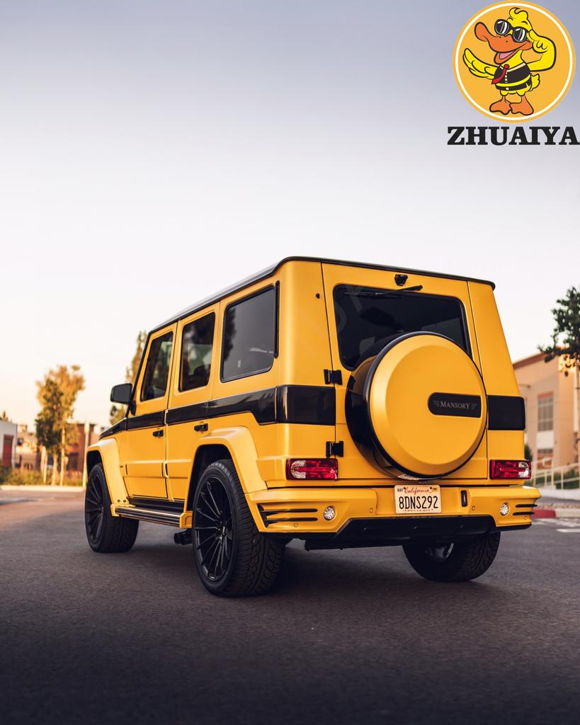 Yellow Electro-optical Metal Vinyl Wrap For Car Wrapping Covering Foil Air Bubble Free Low Tack Glue1.52*17M/Roll 5x56ft