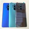 Задняя крышка аккумулятора Задняя стеклянная крышка для Oneplus 8 Pro Корпус крышки аккумулятора с объективом камеры для One plus 8 Pro