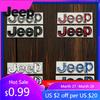 For Jeep Metal Sticker for JEEP Wrangler Tj Jk Jl Grand Cherokee Commander Renegade Liberty Compass Patriot Car Front Trunk S