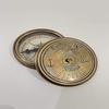 Nautical Solid Brass Vintage Finish 100 Years Calendar Compass with Robert Frost Poem
