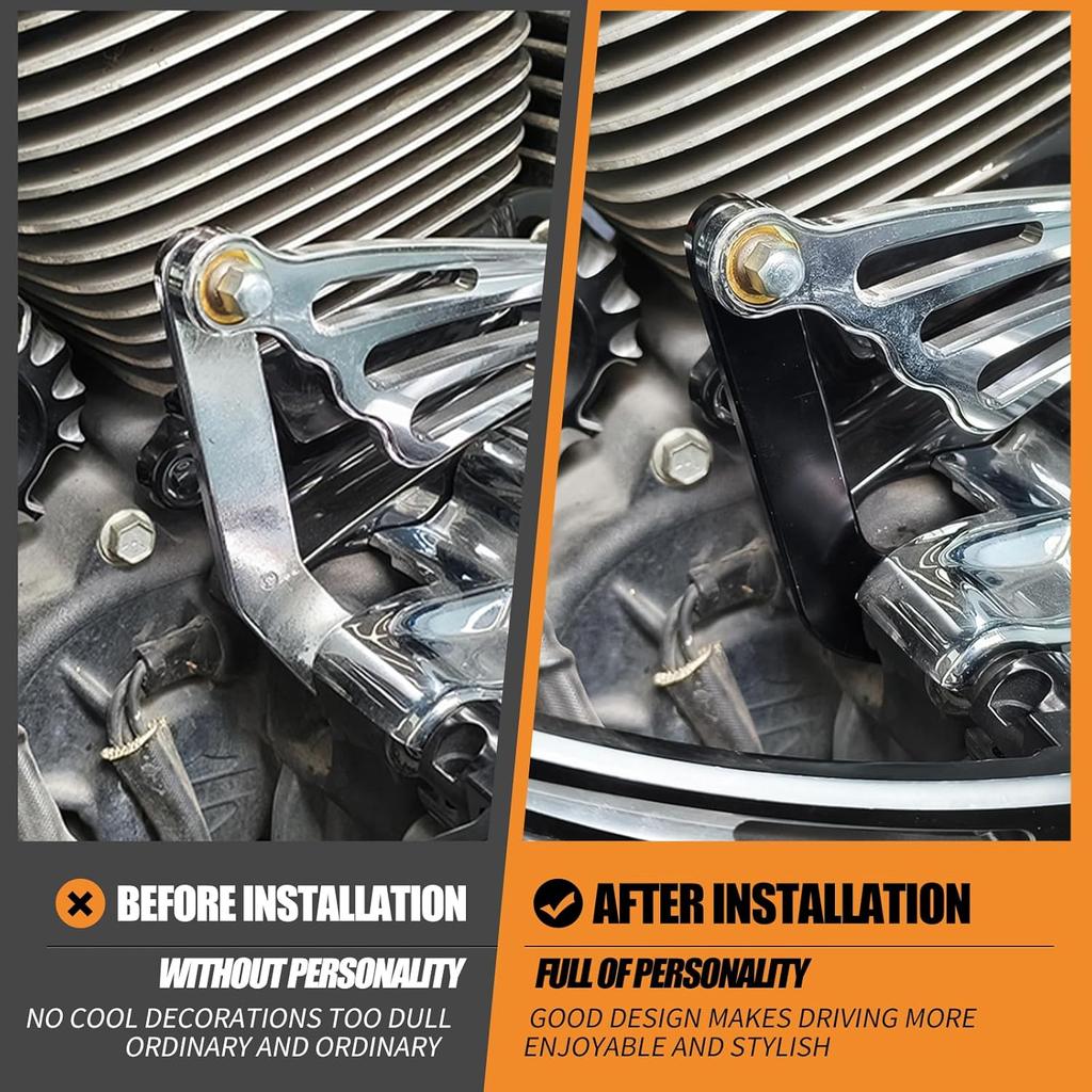 Motorcycle Adjustable Inner Shift Shifter Rod Lever Shaft Fit for Harley Touring Road Glide Electra Glide Road King Street Glide Trikes FLT FLHT FL