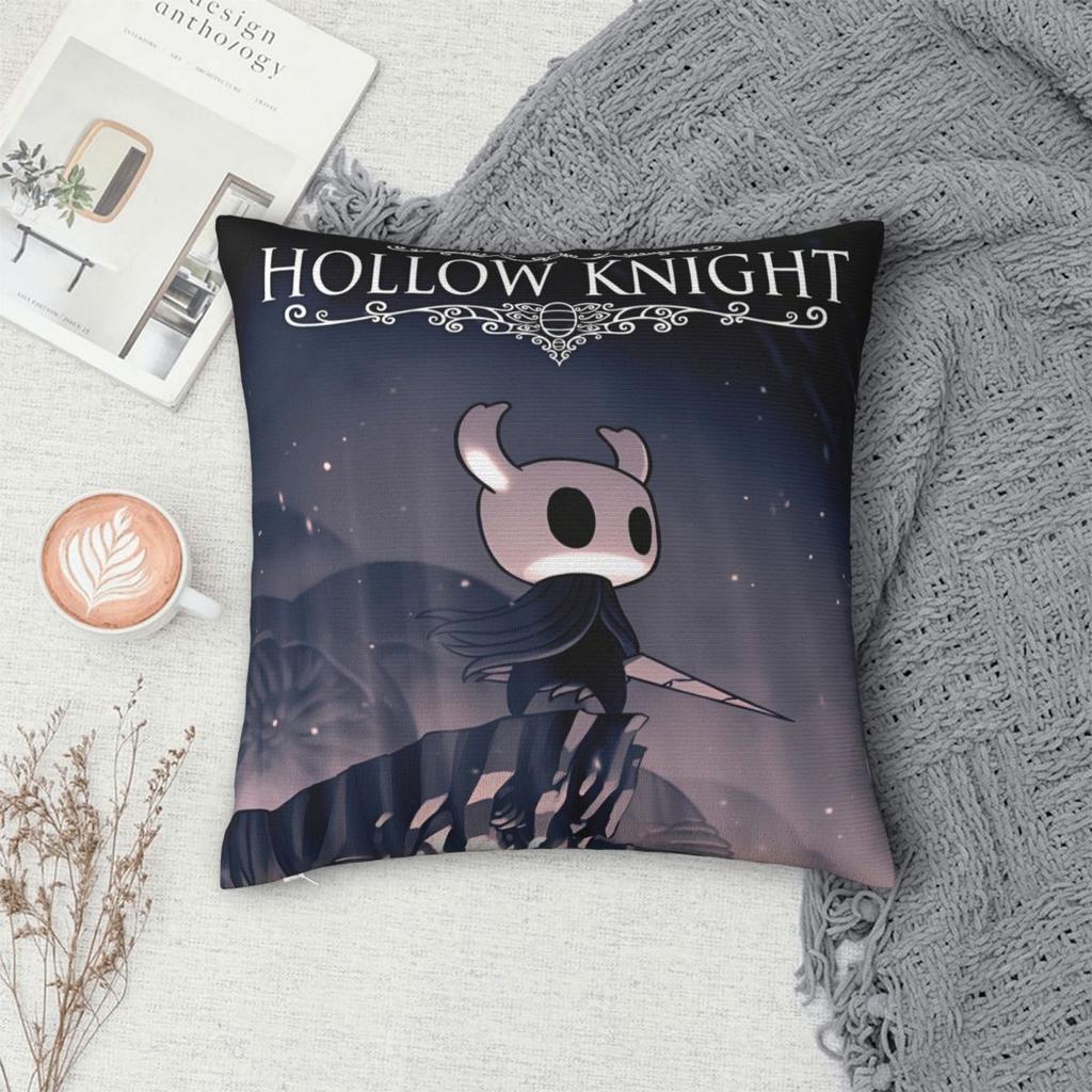 Hollow Knight Смешные Игры Наволочки Мерч Печатная Наволочка Подушки Домашний Декор Молния Разный Размер