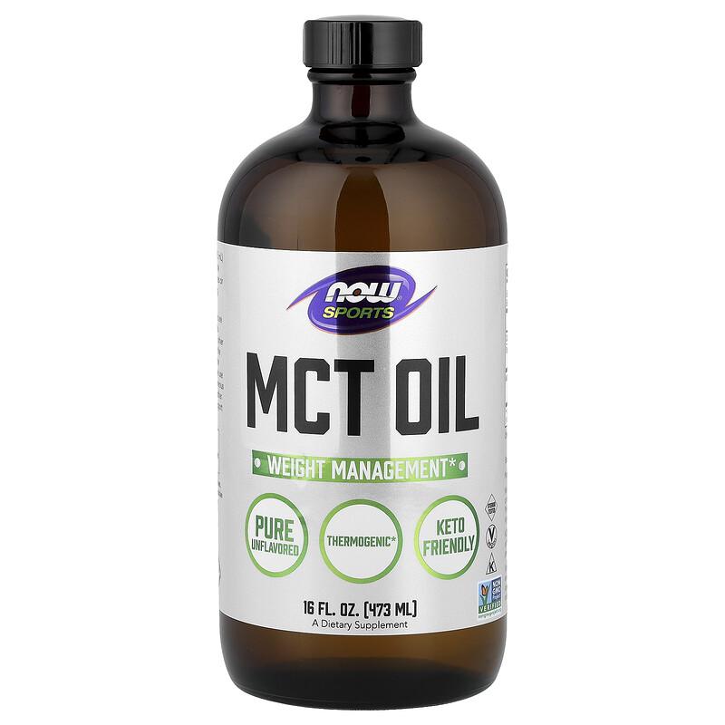 Sports, MCT Oil, Unflavored, 16 fl oz (473 ml)