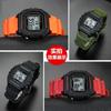 Высококачественный резиновый ремешок для часов Casio W-218h / F-108 AE1200 / 1000 / 1300, силиконовый ремешок из смолы