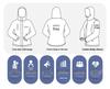 Unisex UV Protection Hooded Fishing Jacket - Summer Antibacterial Loose Fit Plus Size