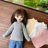 Casual Wear Knitted Sweater for 1/4 1/6 BJD 30/45cm Dolls for Blythe Doll for Ob24/ob26 Doll