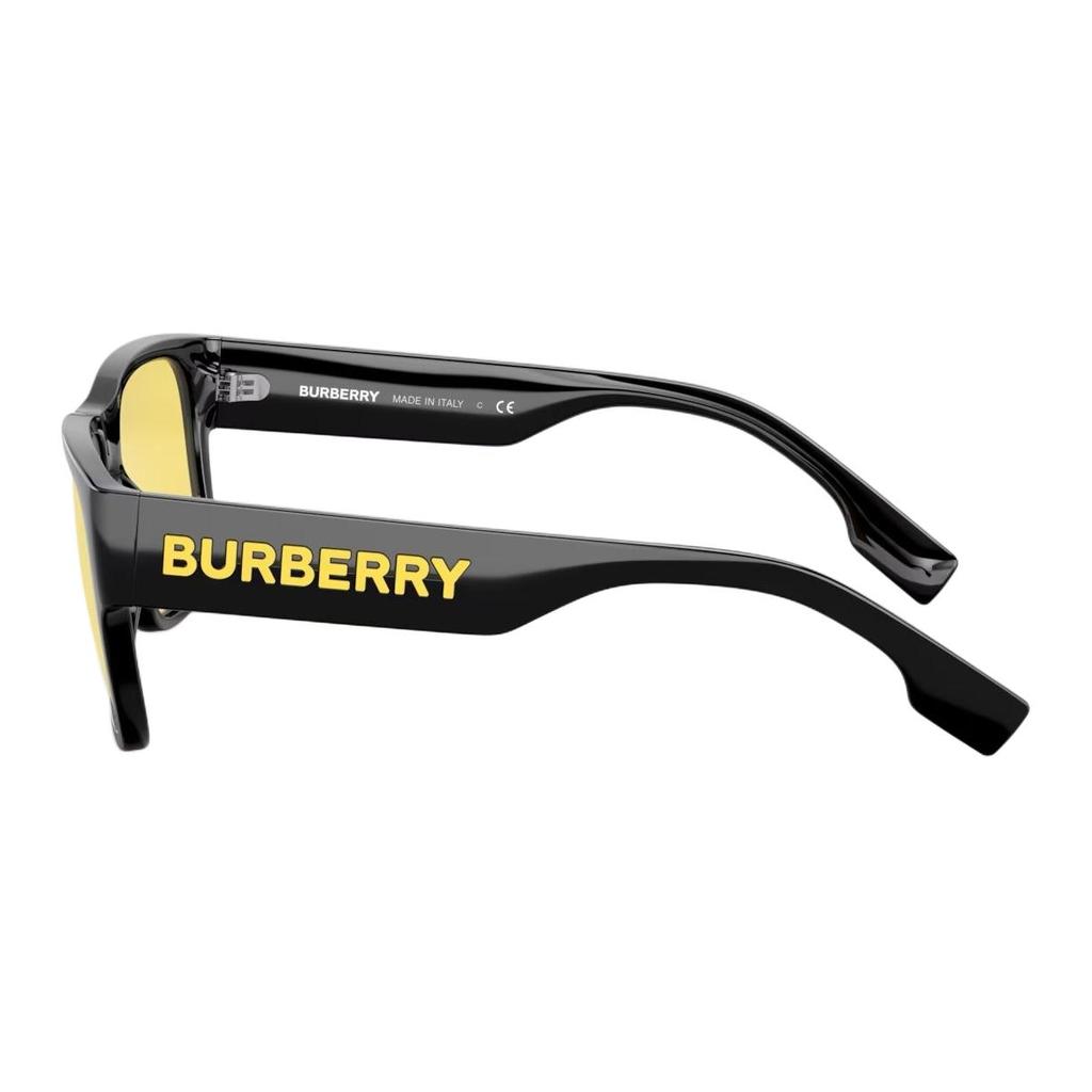 Burberry 4358 Солнцезащитные очки с желтыми линзами и УФ-защитой, большая оправа, ультралегкий материал, квадратные солнцезащитные очки, унисекс, 0BE4358300185