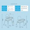 1 шт. Детский многофункциональный портативный обеденный стул для сидения, детский стульчик, обеденный стол, детский обеденный стол