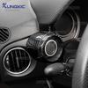 Для Abarth 595 695 595C 695C 2012-2020 2021 2022 2023 2024 Наклейка из настоящего твердого сухого углеродного волокна LHD Накладка на крышку датчика наддува