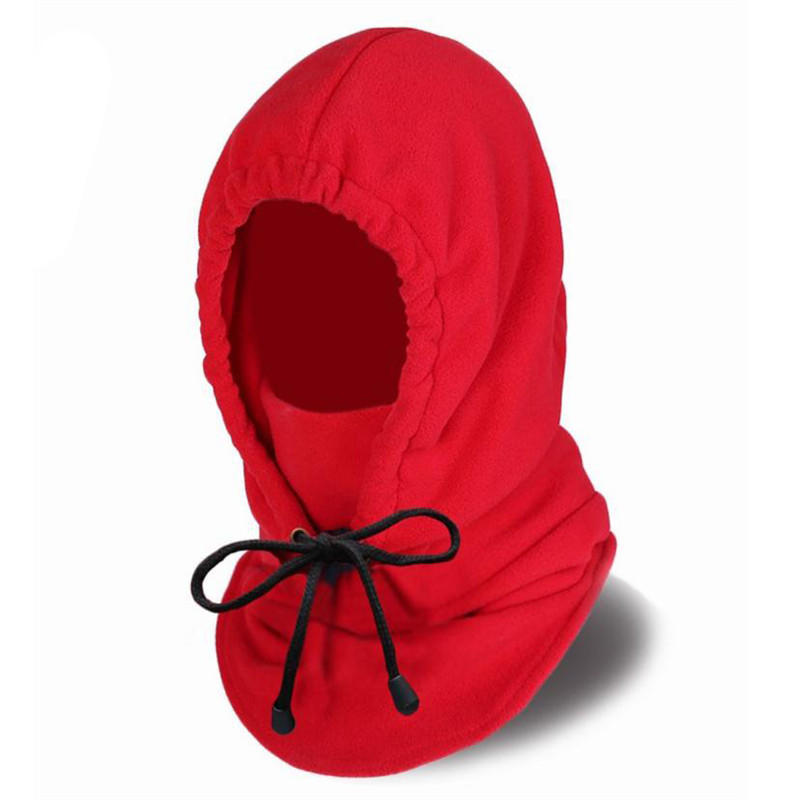 Women Men Scarf Warm Windproof Scarves Thicker Bigger Fleece Collar Hat Autumn Winter Headband