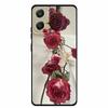 Чехол с цветами для Motorola Moto G06 G 06 4G, мягкий силиконовый чехол для телефона, черный ТПУ защитный бампер, задняя панель, модный корпус