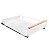 Sliding Drawer Heavy Duty Pull Out Drawer Fixed with Adhesive Nano Film Slide Out Drawer for Kitchen Pantry Bathroom Storage