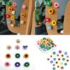 20/30Pcs Flower Push Pins Decorative Thumbtacks Cork Notice Board Thumb Tacks with Case for Cork Board Bulletin Boar