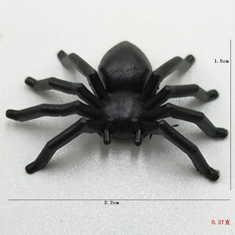 50 шт., хитрая игрушка, ужас, черная паутина, украшение для вечеринки, дом с привидениями, паук, украшение на Хэллоуин