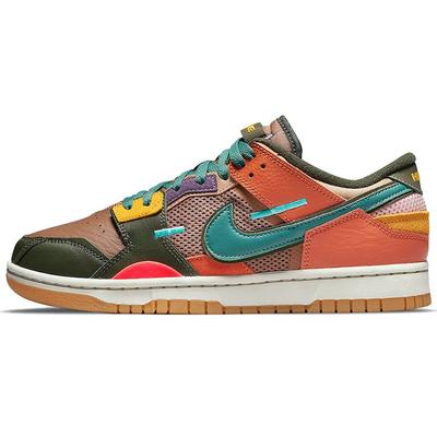 Мужские кроссовки Dunk Low Scrap разноцветные DB0500-200