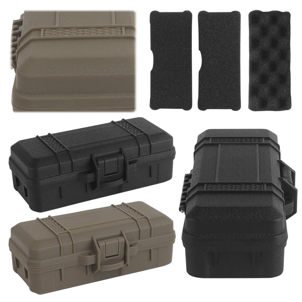 Противоударный кейс для инструментов Кемпинг Герметичный ящик Водонепроницаемый Запираемый Безопасный Защитный кейс для инструментов для Инструментов Снаряжения Аксессуаров для активного отдыха