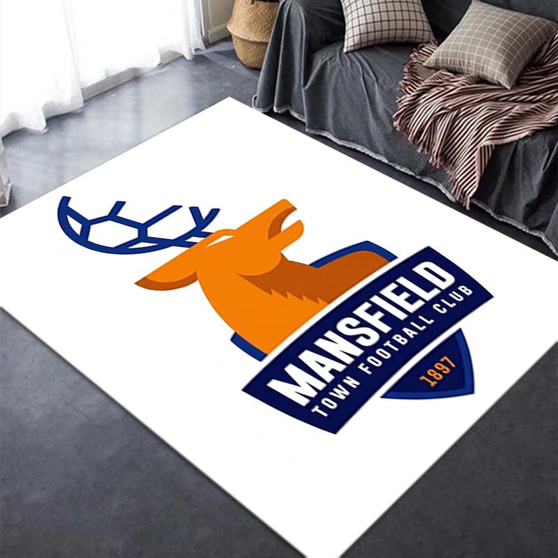 Mansfield Town Fc Carpet Rug For Living Room Bedroom Home Sofa Decorationkids Play Nonslip Floor Mat