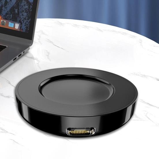 Зарядное устройство для часов Быстрая зарядка Защита от помех Портативное Беспроводное зарядное устройство для смарт-часов Подставка-держатель для Xiaomi MI S1