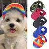 Pet Hat Super Soft Fade-Resistant Polyester Outdoor Dog Sun Visor Cap Pet Baseball Hat