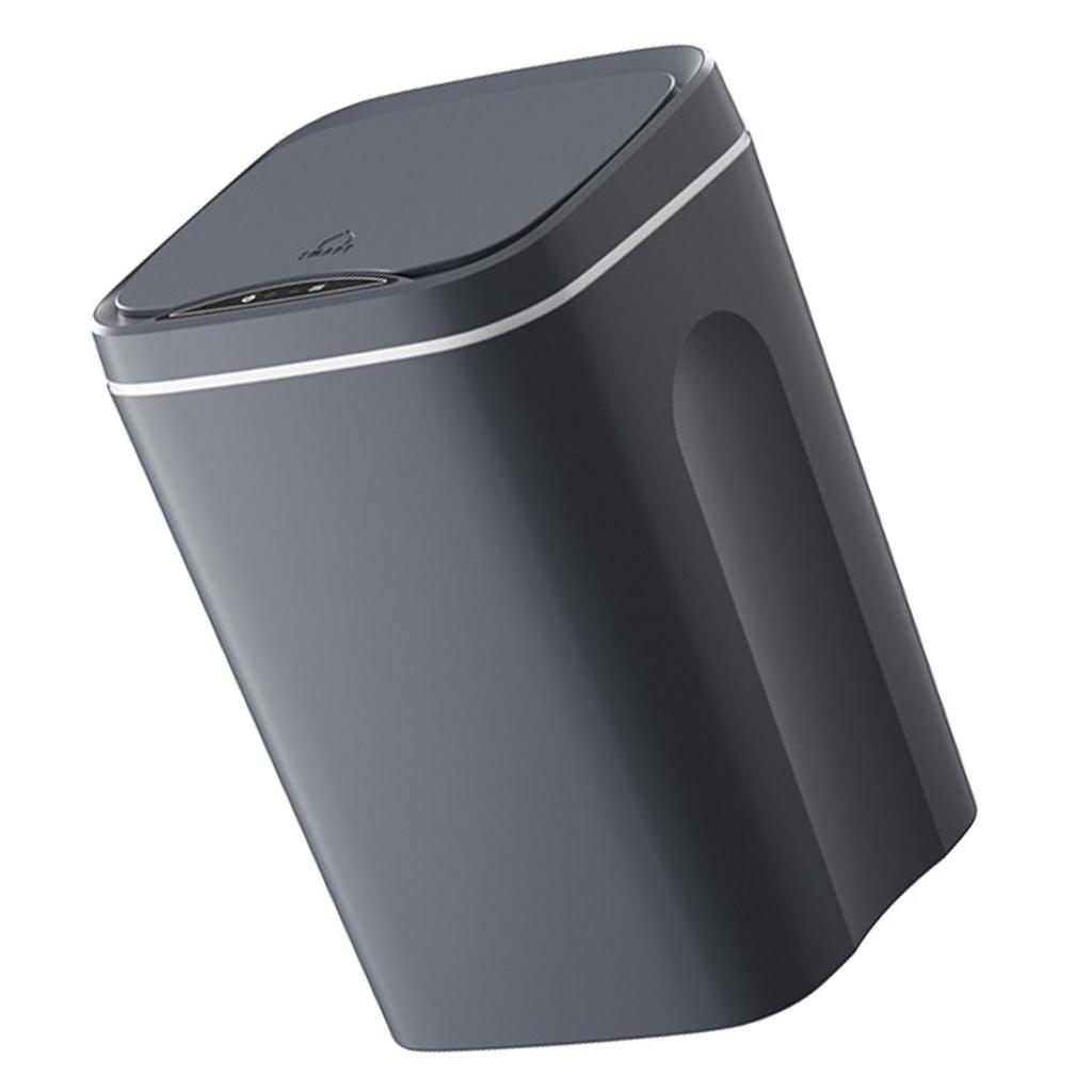 Smart Sensor Trash Can Large Capacity Automatic Garbage Can with Garbage Bag Dispenser for Home Office Hotel 16L