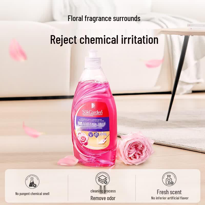 Vegetable Garden Concentrated Rose Floor Cleaner (5x500g Set)