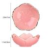 Контейнер для хранения посуды Тарелка для приправ Керамические тарелки в виде цветов Соусник для масла Пиала Керамическая тарелка