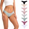 Кружевные хлопковые женские стринги, женские трусики из гребенного хлопка