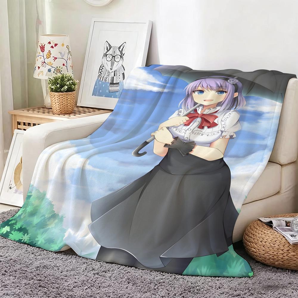 Аниме D-Dagashi Kashi Бросок Легкое 240 г Фланелевое Одеяло Мягкое Нежное к Коже Для Летнего Охлаждения
