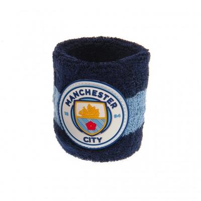 Хлопковый браслет унисекс с гербом для взрослых Manchester City FC (Упаковка из 2 шт.)