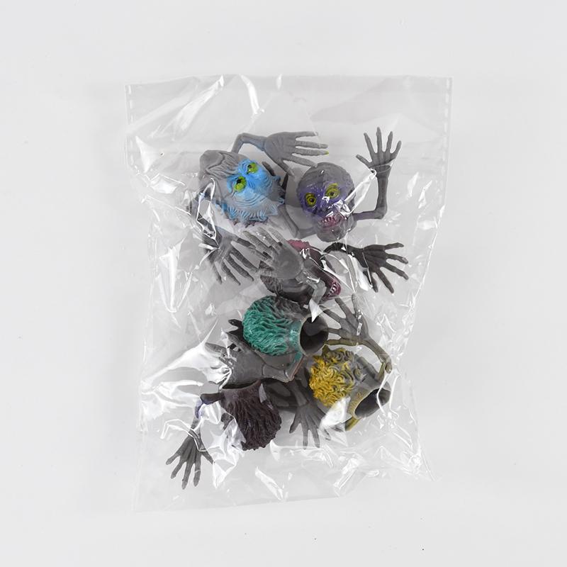 5 шт. Игрушечные куклы-монстры, голова зомби, рассказывающая историю, ручные игрушки, детские сувениры на день рождения, подарок на Хэллоуин, наполнители для мешочков с подарками