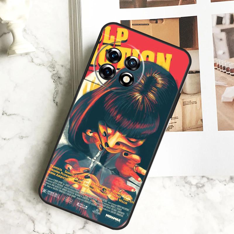 Mia Pulp Fiction Case For OnePlus 12 12R 11 9 10 Pro 10R 9R 8T 10T Nord CE 2 3 Lite 2T CE4 N10 N20 N30 Cover