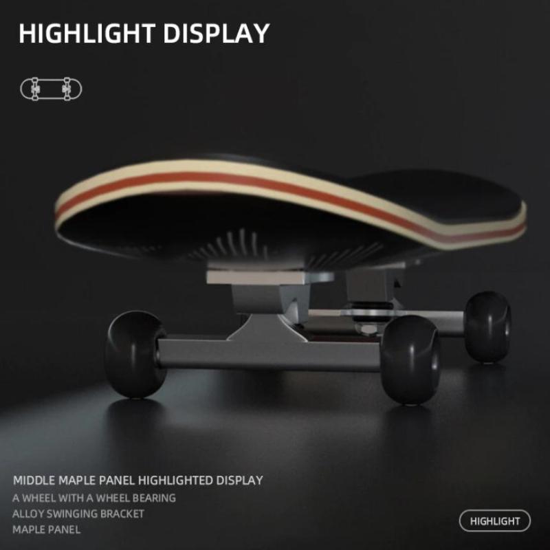 Игрушки Finger Skateboard Деревянный Finger Scooter Профессиональный Fingerboard Настольная игрушка Для взрослых Подростков/Детей
